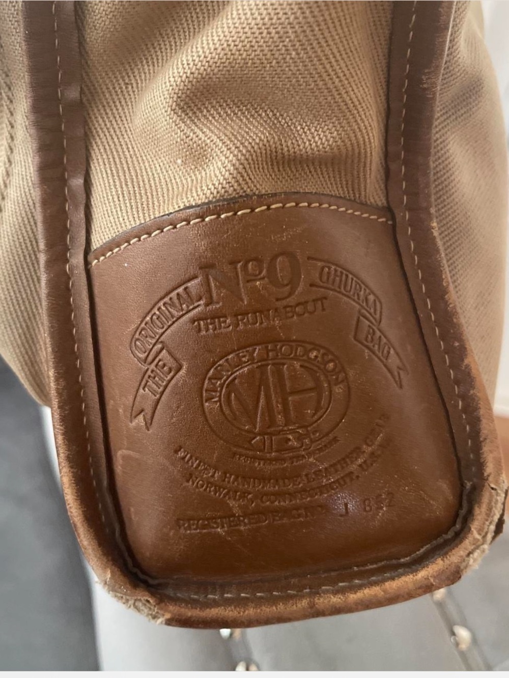 Vintage Ghurka Marley hodgson no 9 bag - Picture 4 of 8